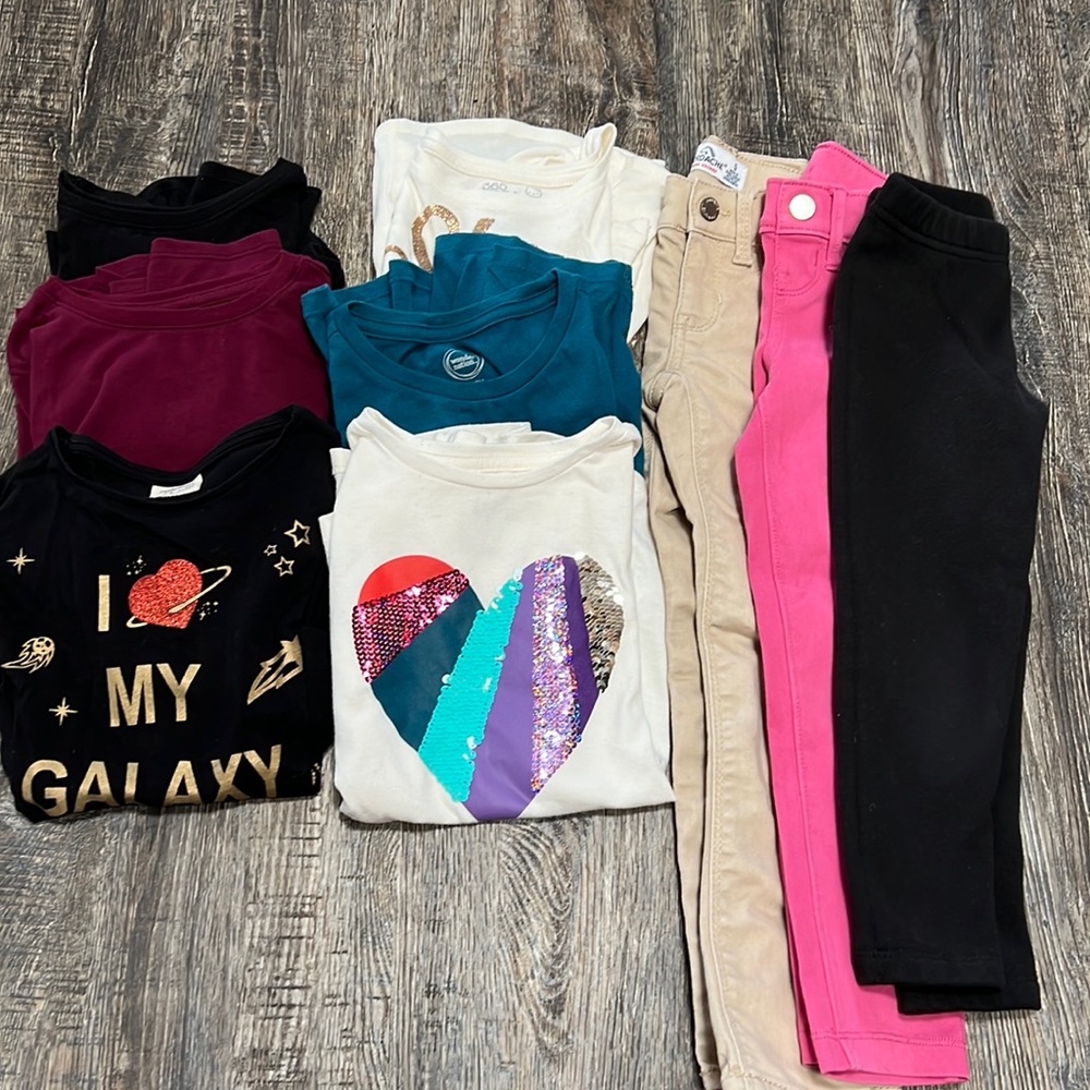 Long sleeve mix and match outfits